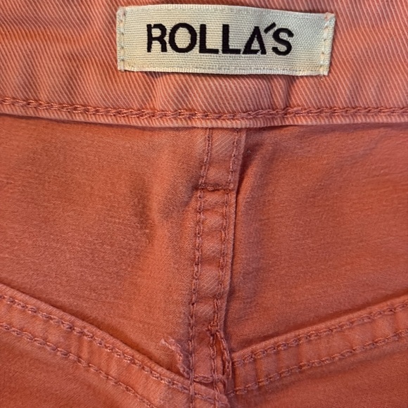 ROLLA'S Pink High Rise Jeans - Picture 5 of 7